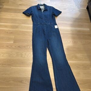 Women's Denim Jumpsuit size L